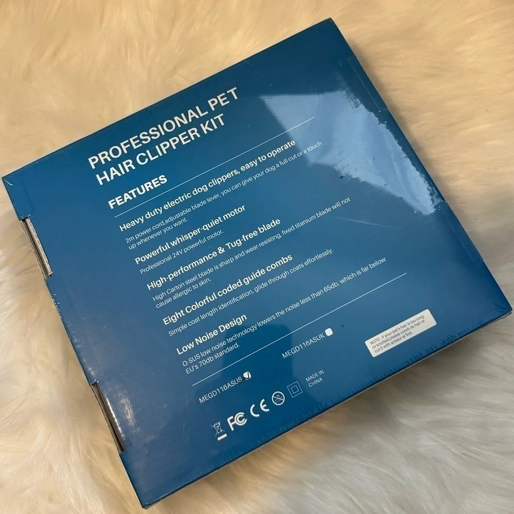 New!! Professional Pet Hair Clipper Kit